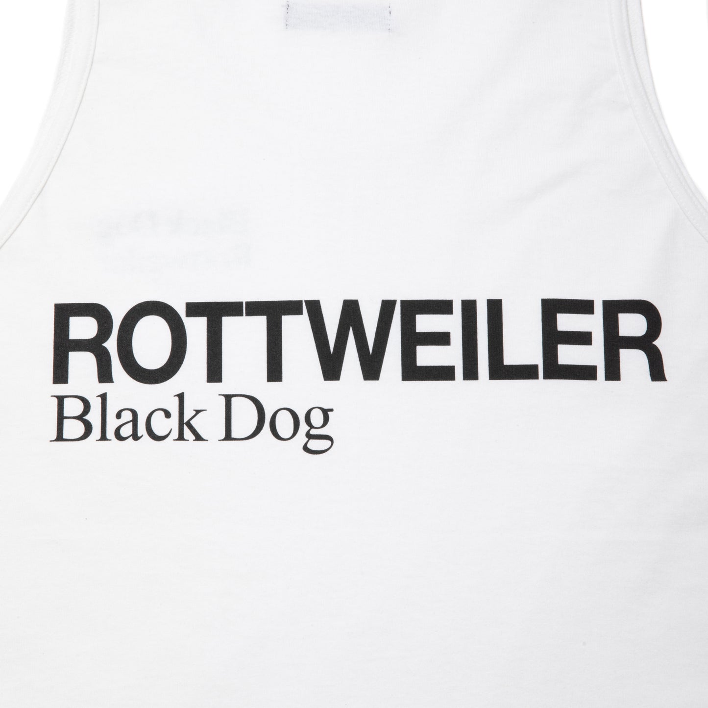 ROTTWEILER PIGMENT CLASSIC TEE -WHITE-