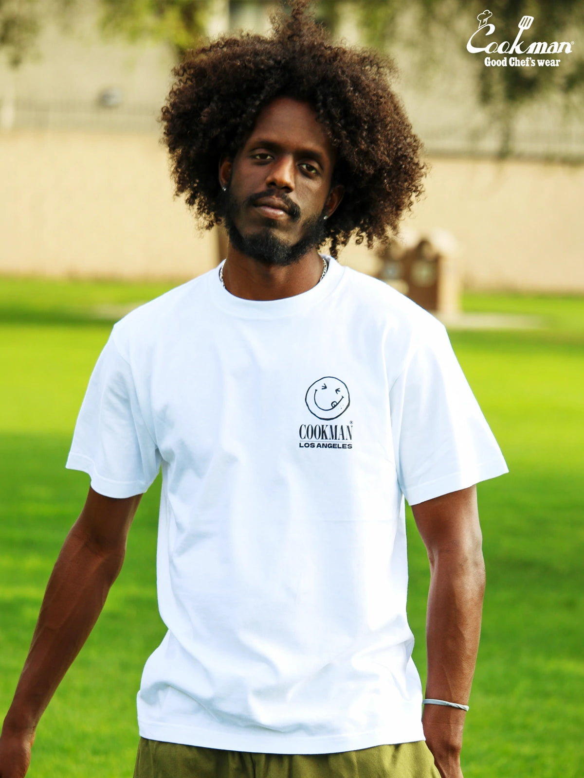 Cookman クックマン Tシャツ Baumkuchen - WHITE -