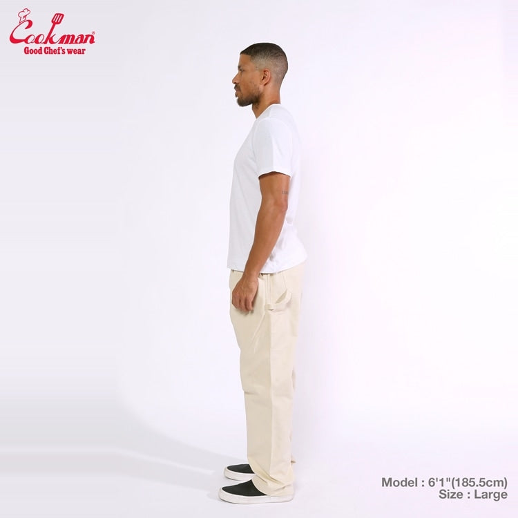 Cookman クックマン カーペンターズパンツ Carpenter's Pants  - CREAM -