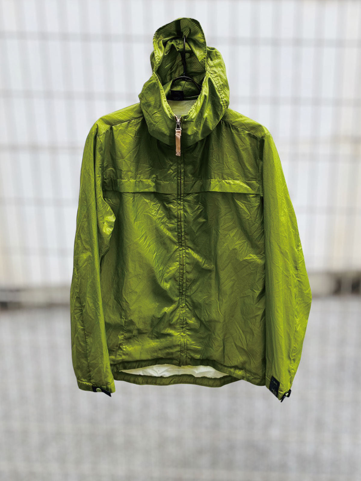 USED COLLECTION ユーズドコレクション DIESEL Nylon ZIp Jacket - GREEN -