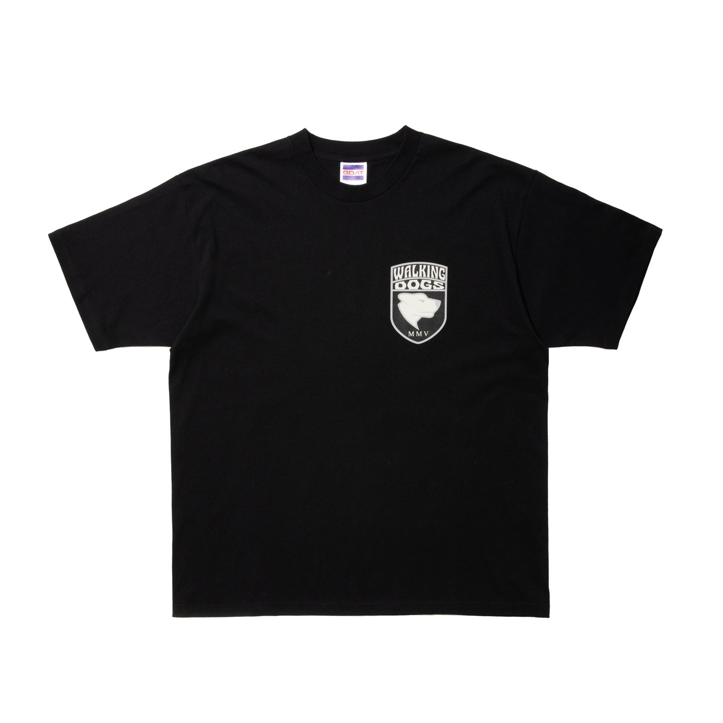 ROTTWEILER ロットワイラー WALKING DOG TEE - BLACK -