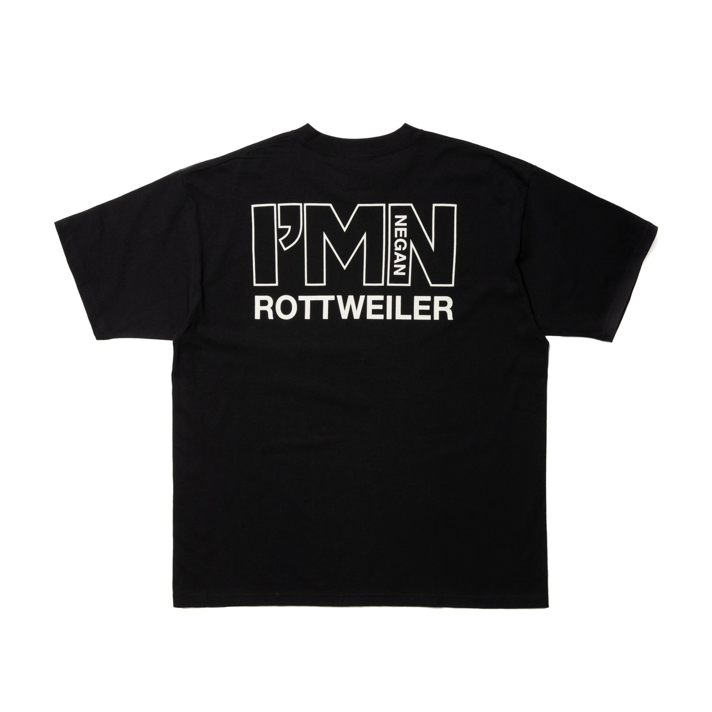 ROTTWEILER ロットワイラー WALKING DOG TEE - BLACK -