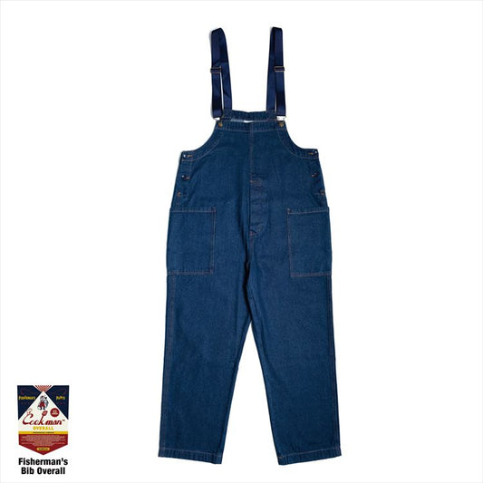 Cookman Fisherman's Bib Overall Denim Natural