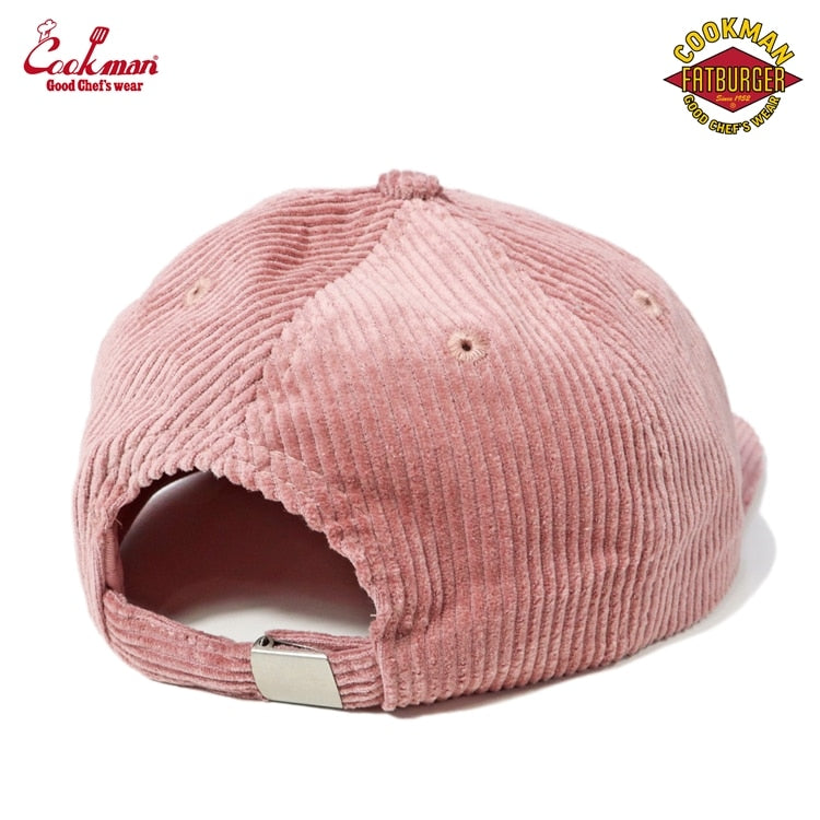 Cookman クックマン キャップ Cap Corduroy FAT Pink