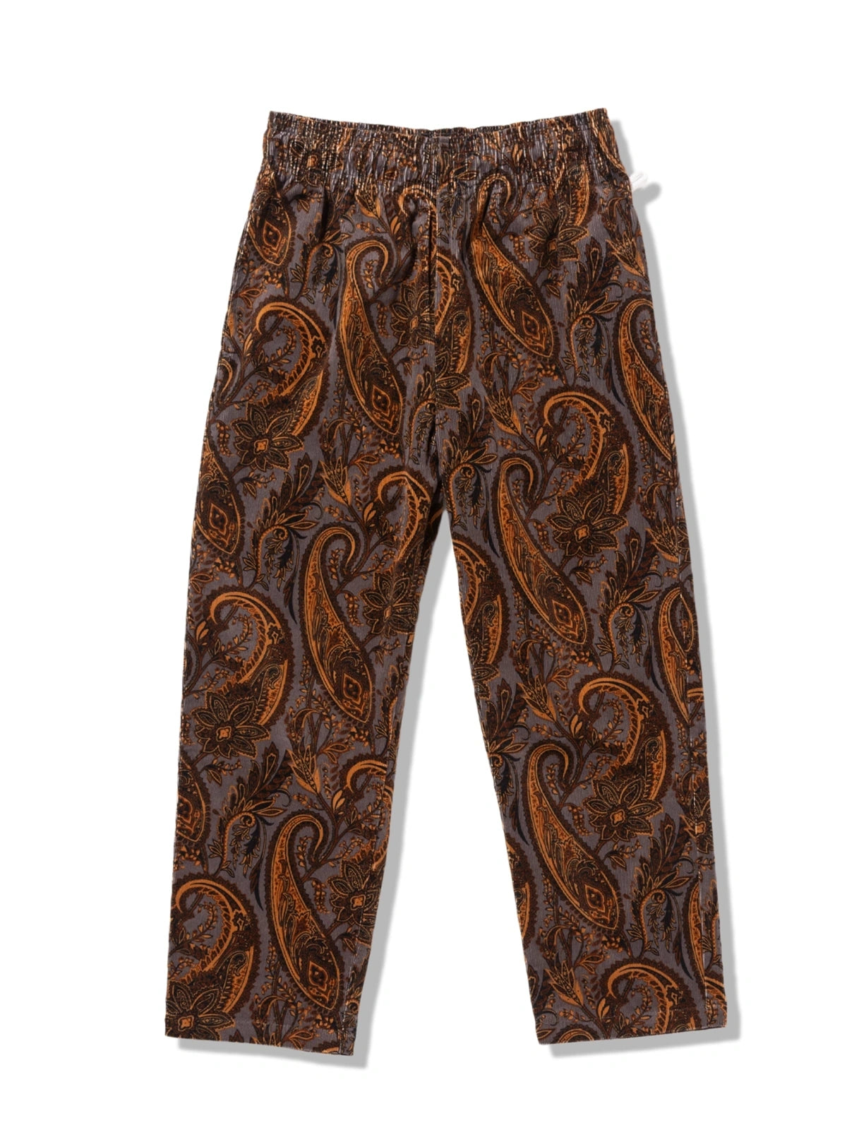 Cookman クックマン シェフパンツ Chef Pants Semiwide Corduroy Paisley Brown