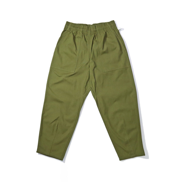 Cookman クックマン シェフパンツ Harvest Pants Cropped Canvas Olive