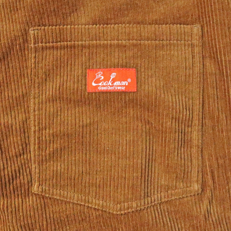 Cookman クックマン オーバーオール Fisherman's Bib Overall Corduroy - BROWN -