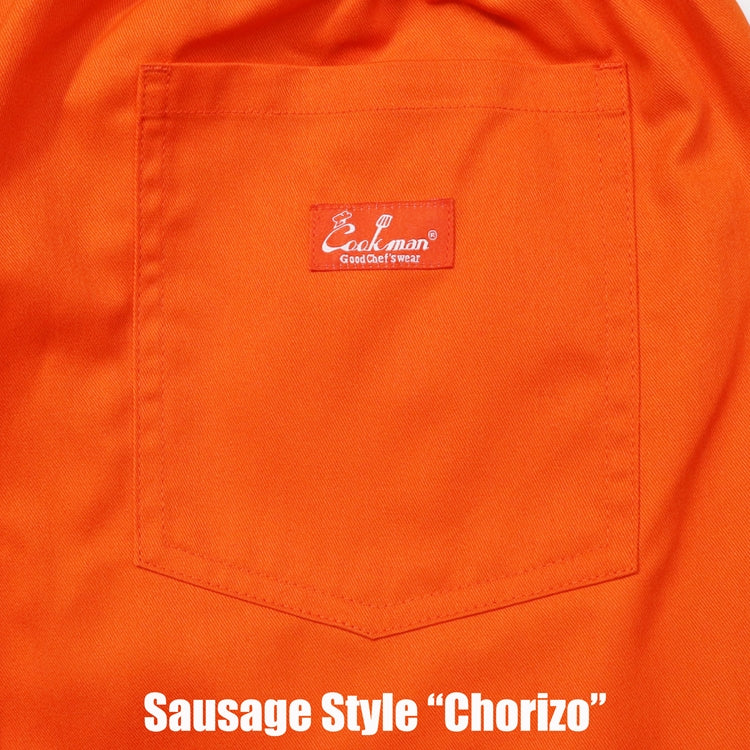 Cookman クックマン シェフパンツChef Pants Sausage Style ORANGE