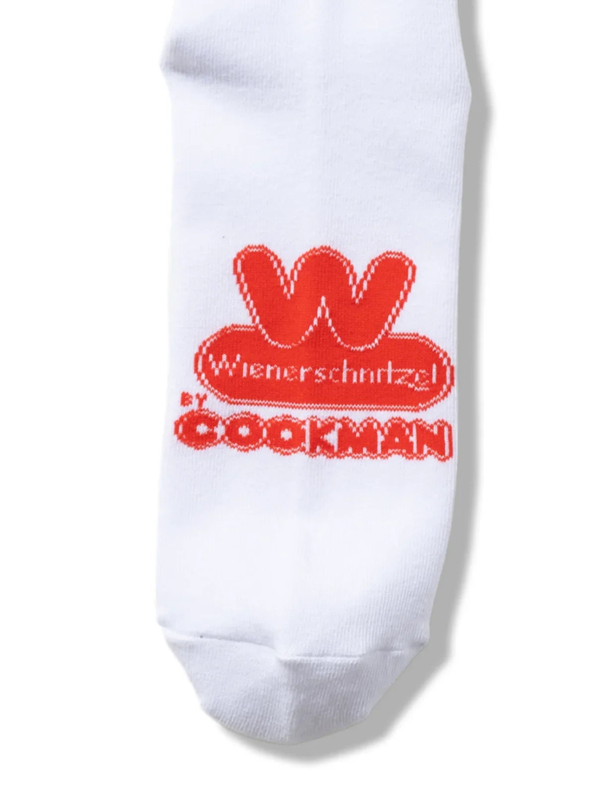 Cookman クックマン ソックス Rib Crew Socks Wienerschnitzel Sauce - WHITE -