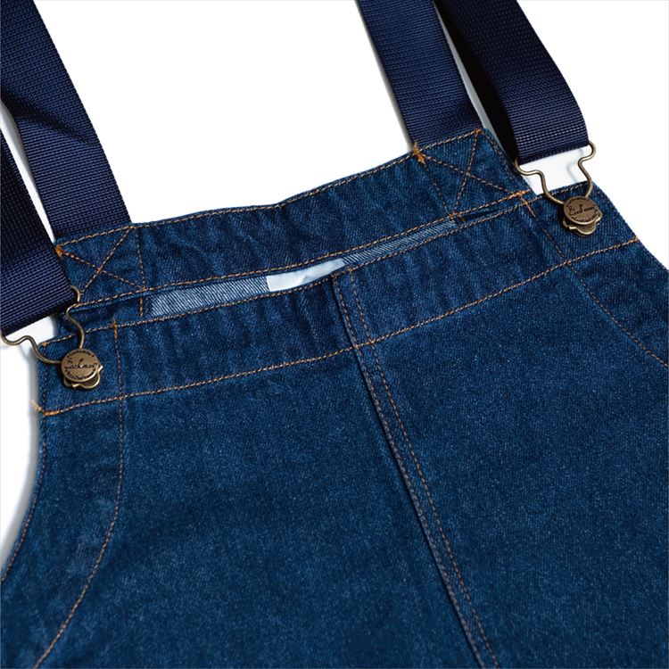 Cookman Fisherman's Bib Overall Denim Natural