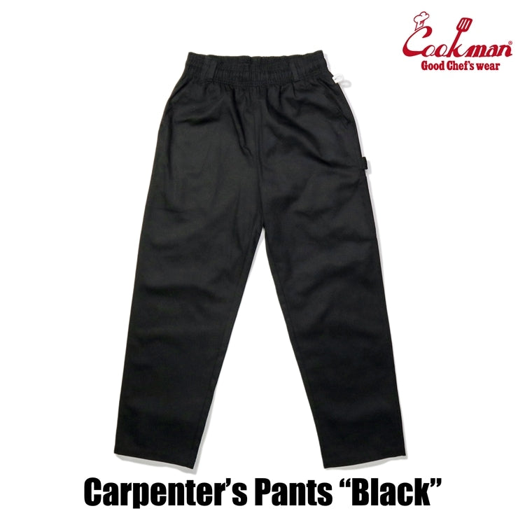 Cookman クックマン カーペンターズパンツ Carpenter's Pants  - BLACK -