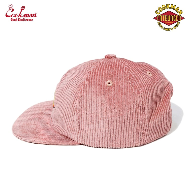 Cookman クックマン キャップ Cap Corduroy FAT Pink