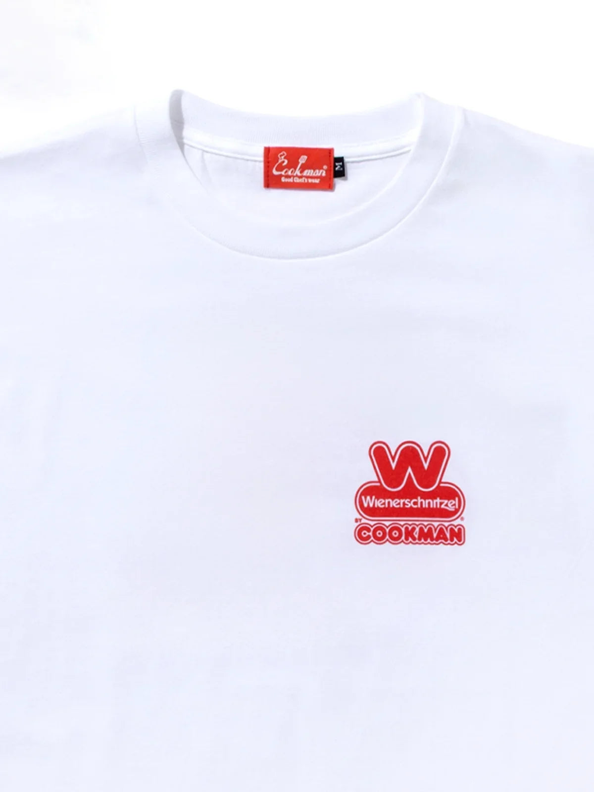 Cookman クックマン Wienerschnitzel Logo - WHITE -