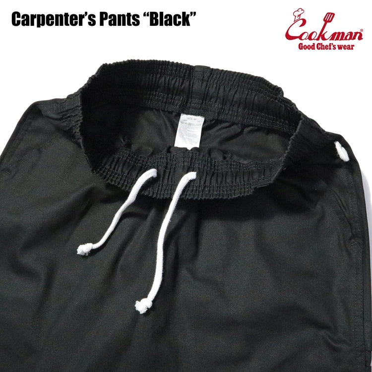 Cookman クックマン カーペンターズパンツ Carpenter's Pants  - BLACK -