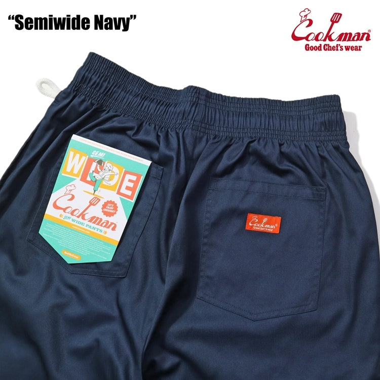 Cookman Chef Pants Semiwide Navy