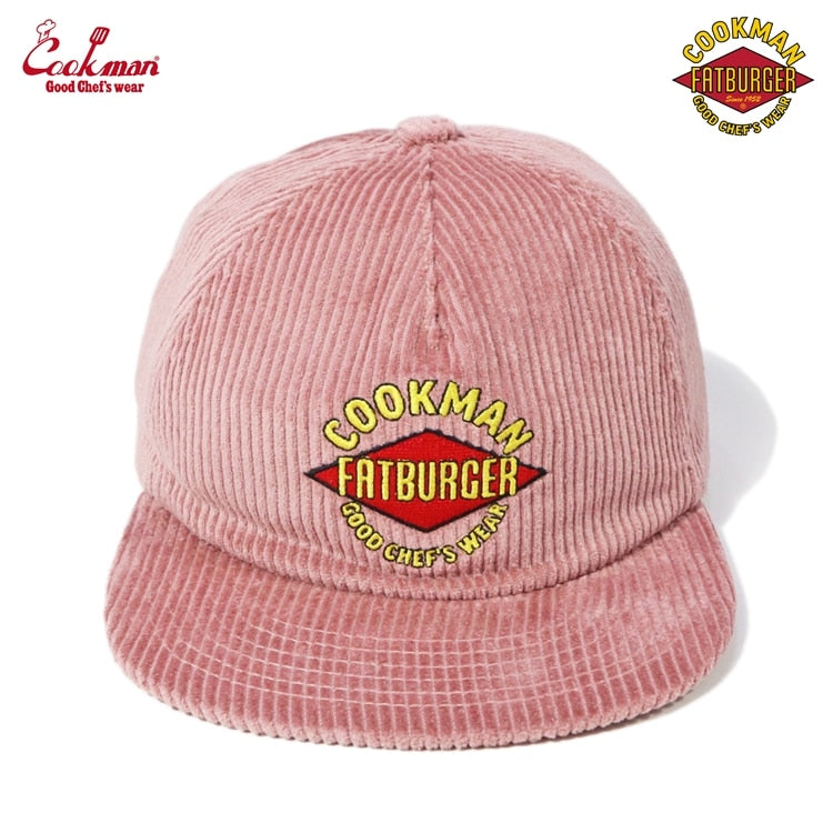 Cookman クックマン キャップ Cap Corduroy FAT Pink