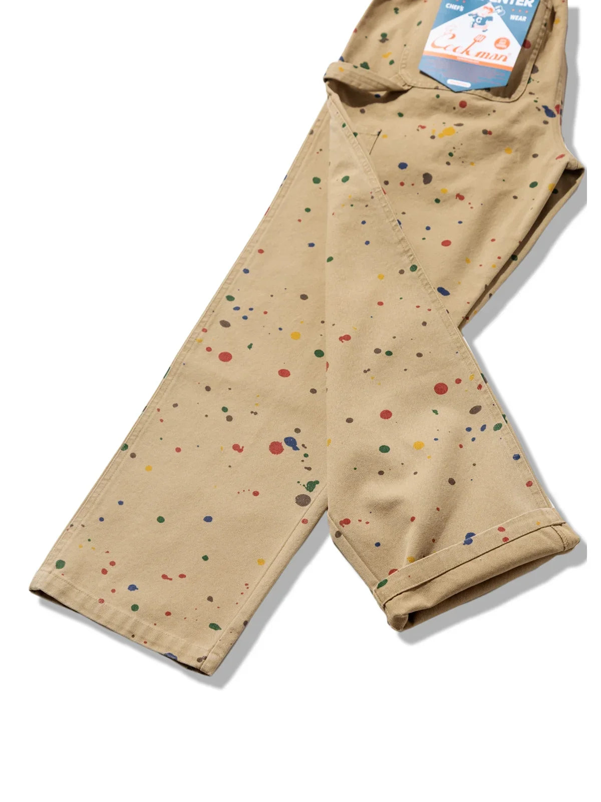 Cookman クックマン シェフパンツ Carpenter's Pants 11oz Washed duck canvas - SAUCE SPLASH -
