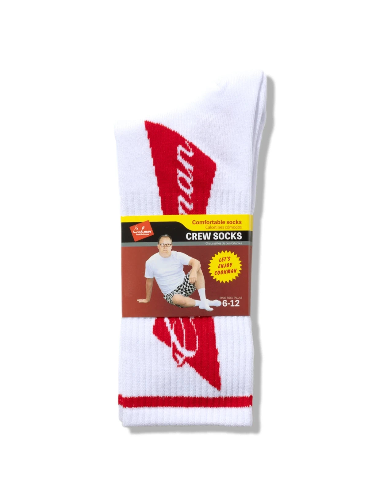 Cookman クックマン ソックス Rib Crew Socks Beer Tie