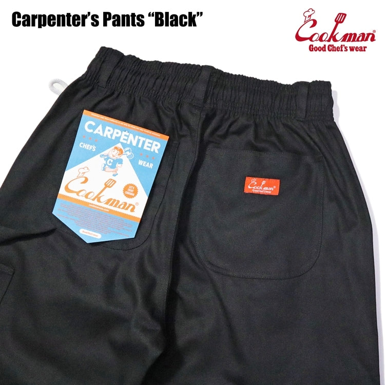 Cookman クックマン カーペンターズパンツ Carpenter's Pants  - BLACK -