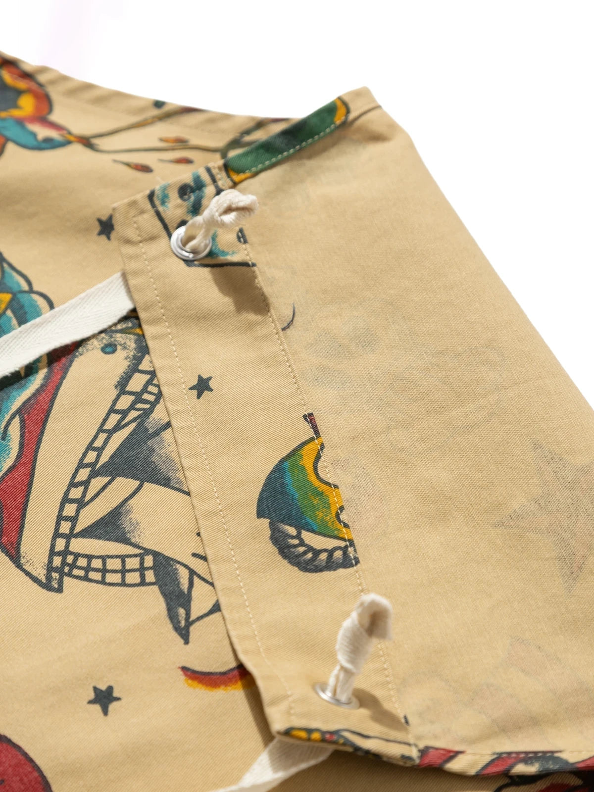 Cookman クックマン ソックス Long Apron Old Tattoo - BEIGE -
