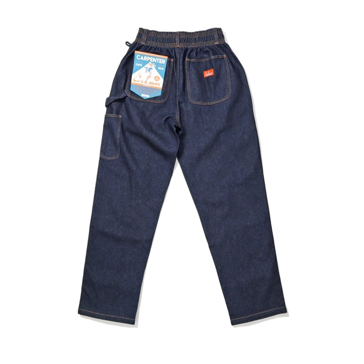 Cookman クックマン カーペンターズパンツ Carpenter's Pants Denim - Navy -