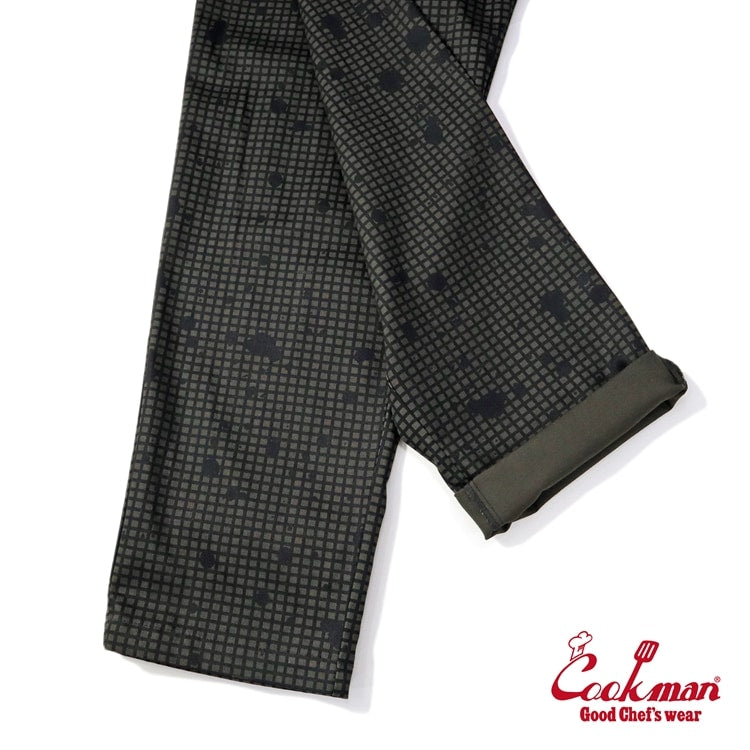 Cookman クックマン シェフパンツ Chef Pants Sauce Splash - CAMO BLACK -