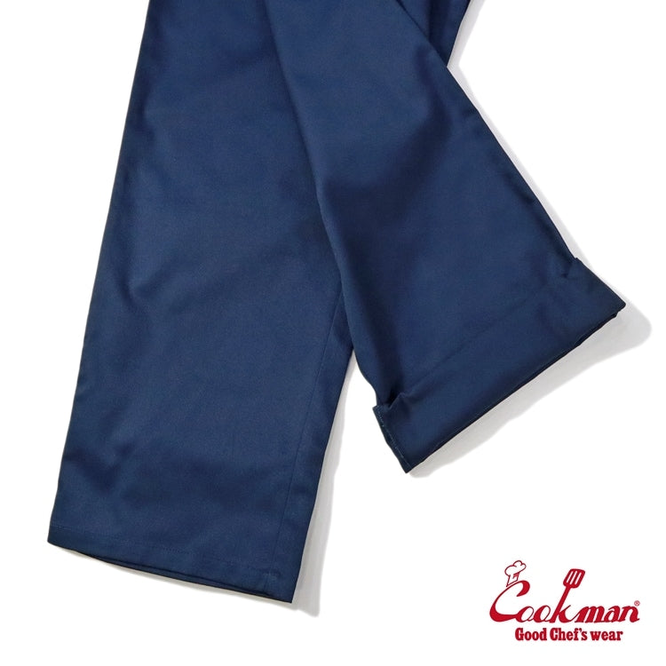 Cookman クックマン シェフパンツ セミワイド Chef Pants Semiwide Navy