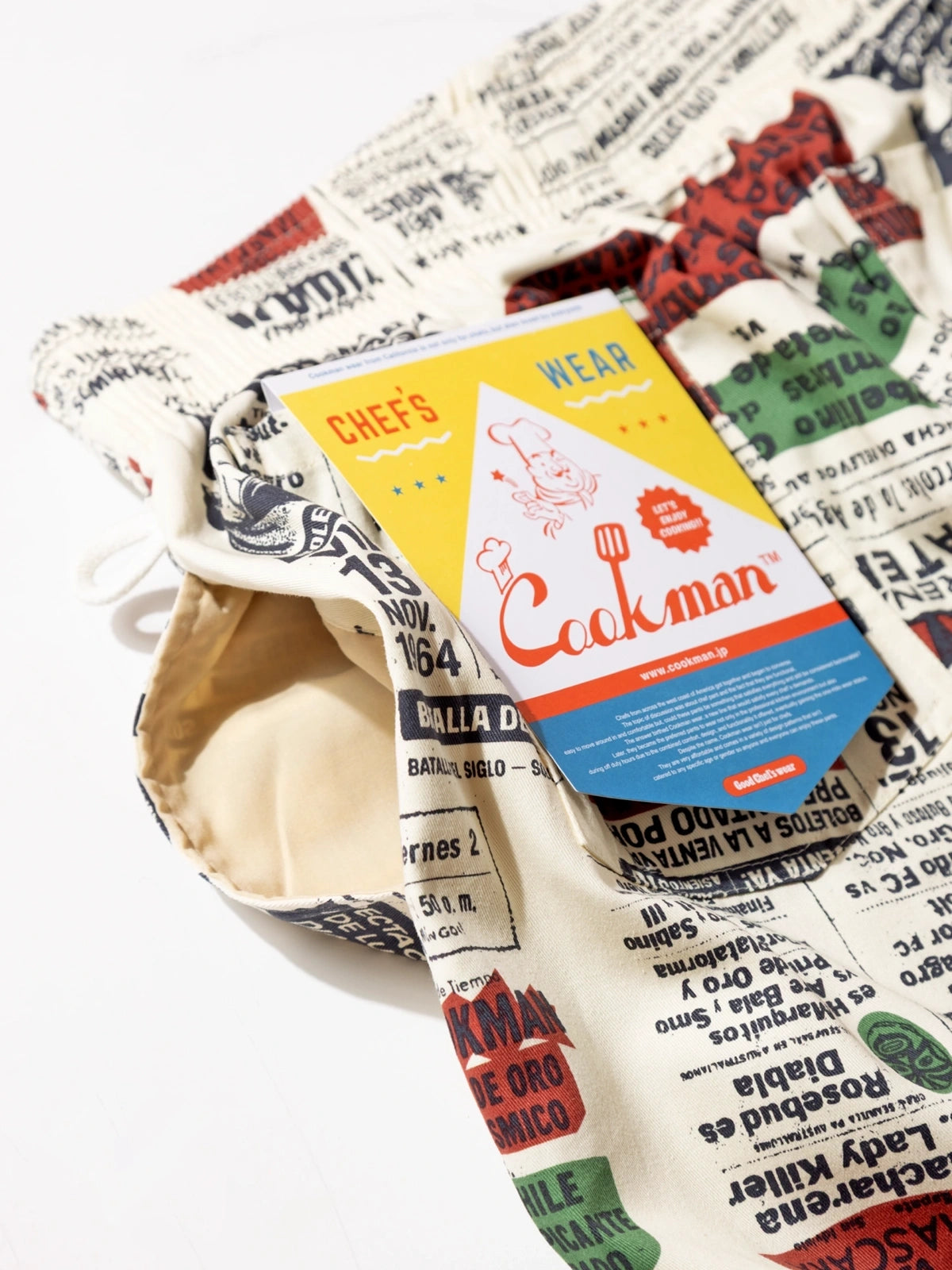 Cookman クックマン シェフパンツ Chef Pants Lucha Libre