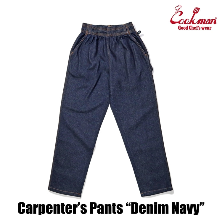 Cookman クックマン カーペンターズパンツ Carpenter's Pants Denim - Navy -