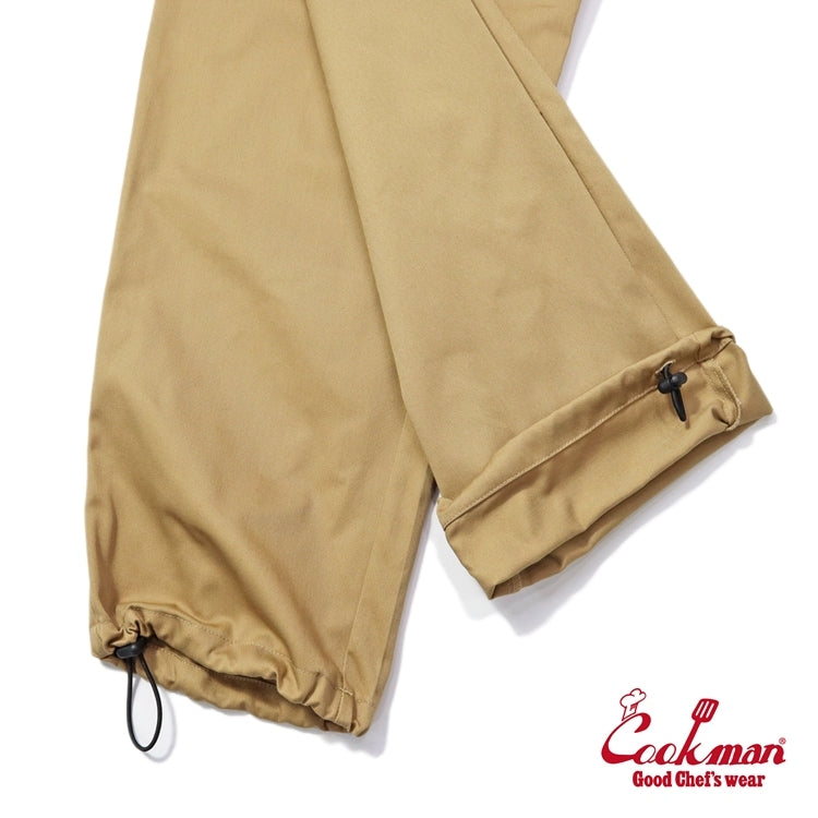 Cookman クックマン シェフパンツ Chef Pants Semiwide Black Belt Peanuts