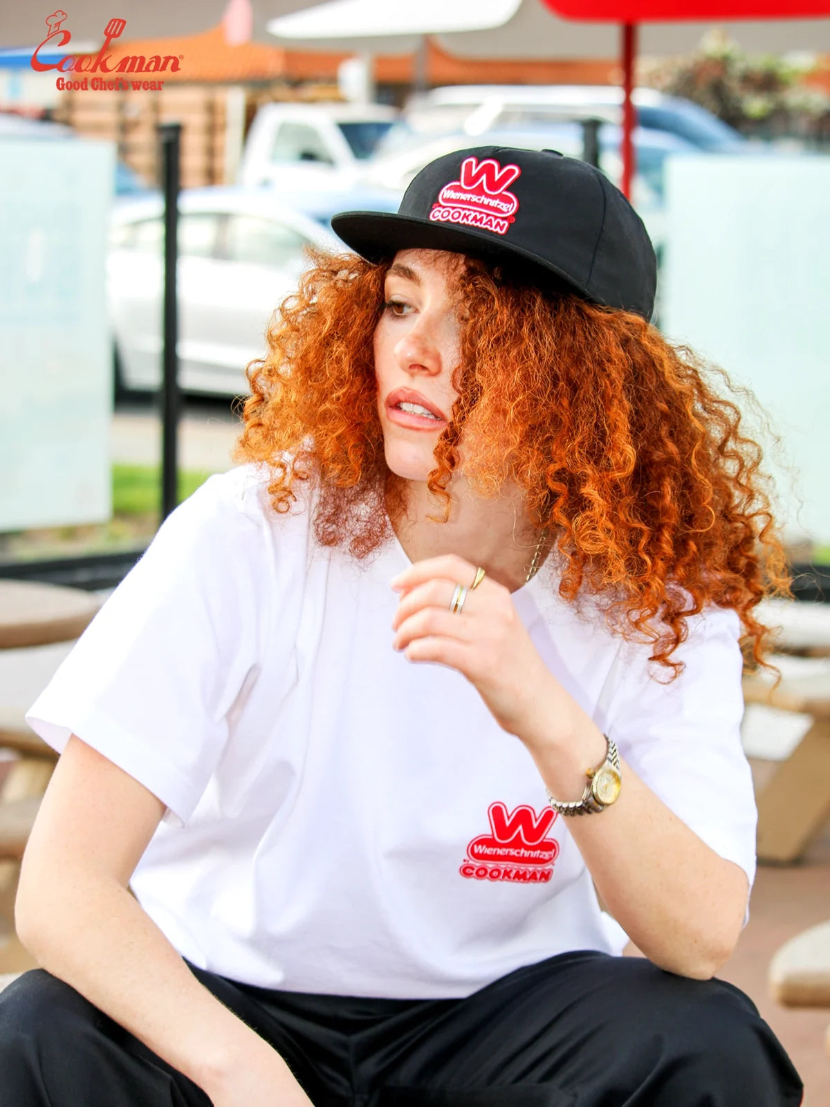 Cookman クックマン キャップ Cap Wienerschnitzel - BLACK -