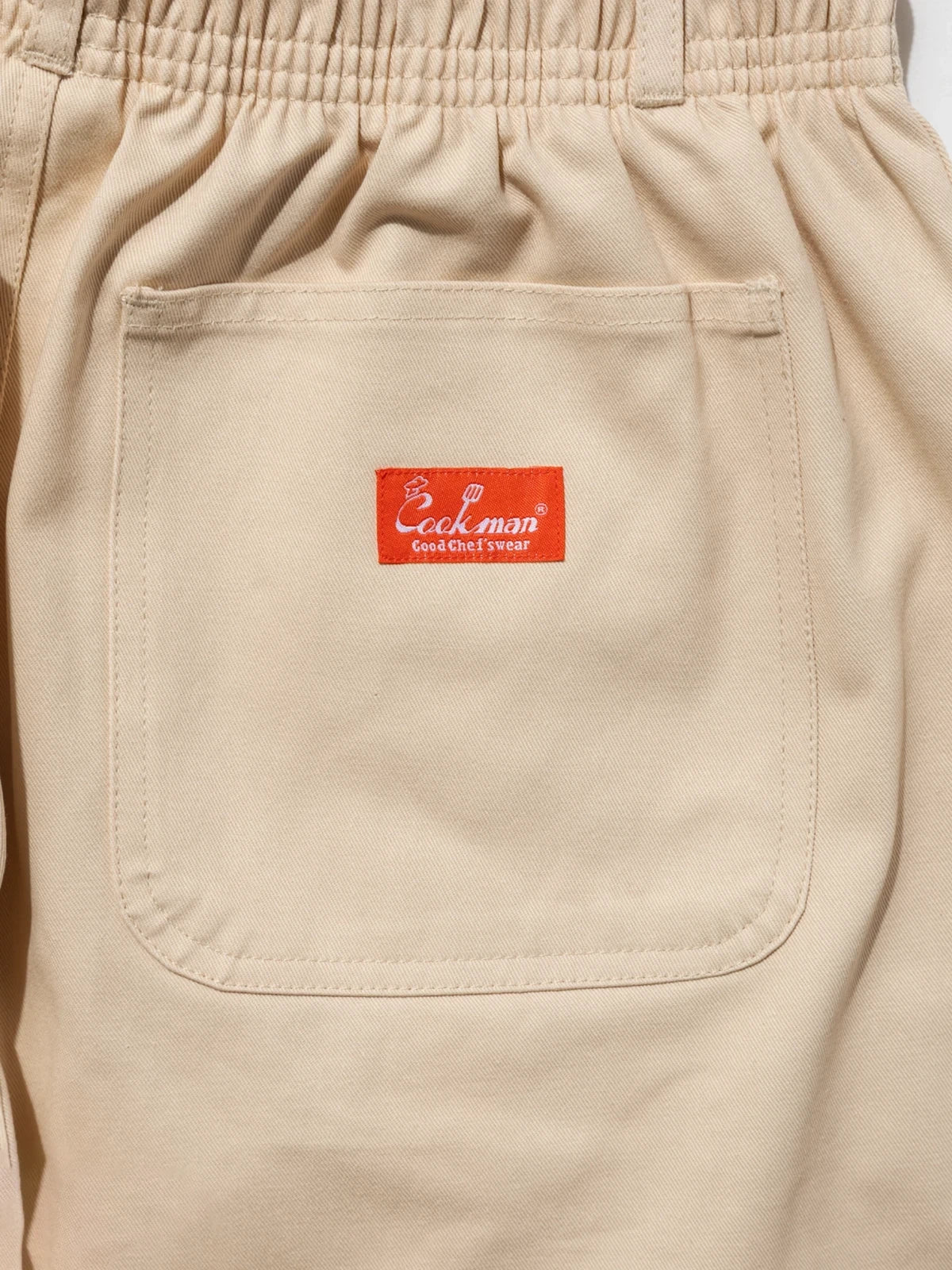 Cookman クックマン シェフパンツ Carpenter's Pants Short Heavy twill- Cream -