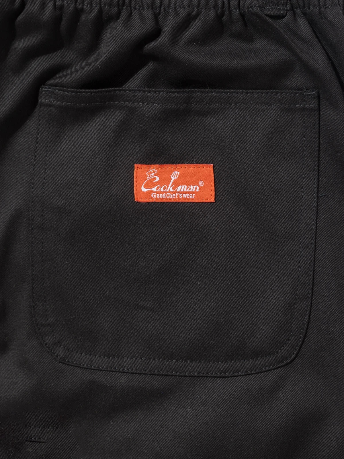 Cookman クックマン シェフパンツ Carpenter's Pants Short Heavy twill- BLACK -