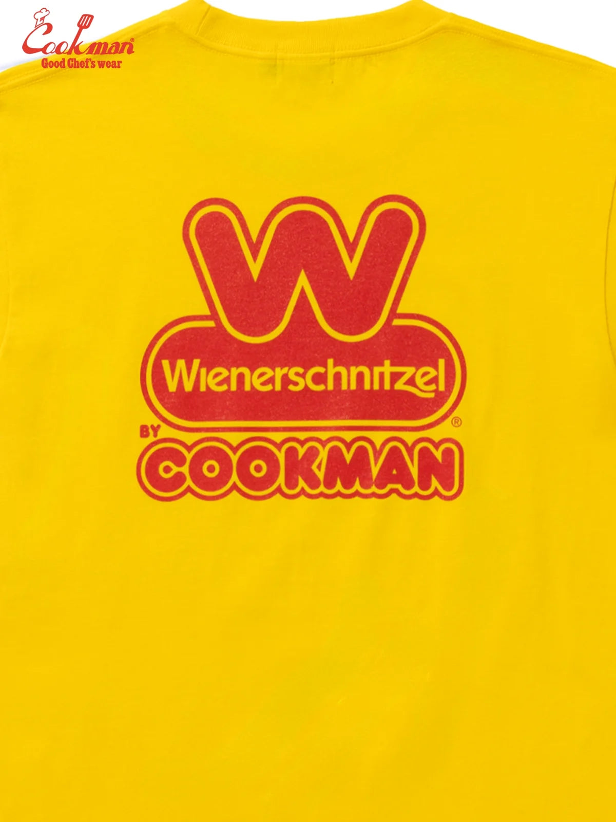 Cookman クックマン Wienerschnitzel Logo - YELLOW -