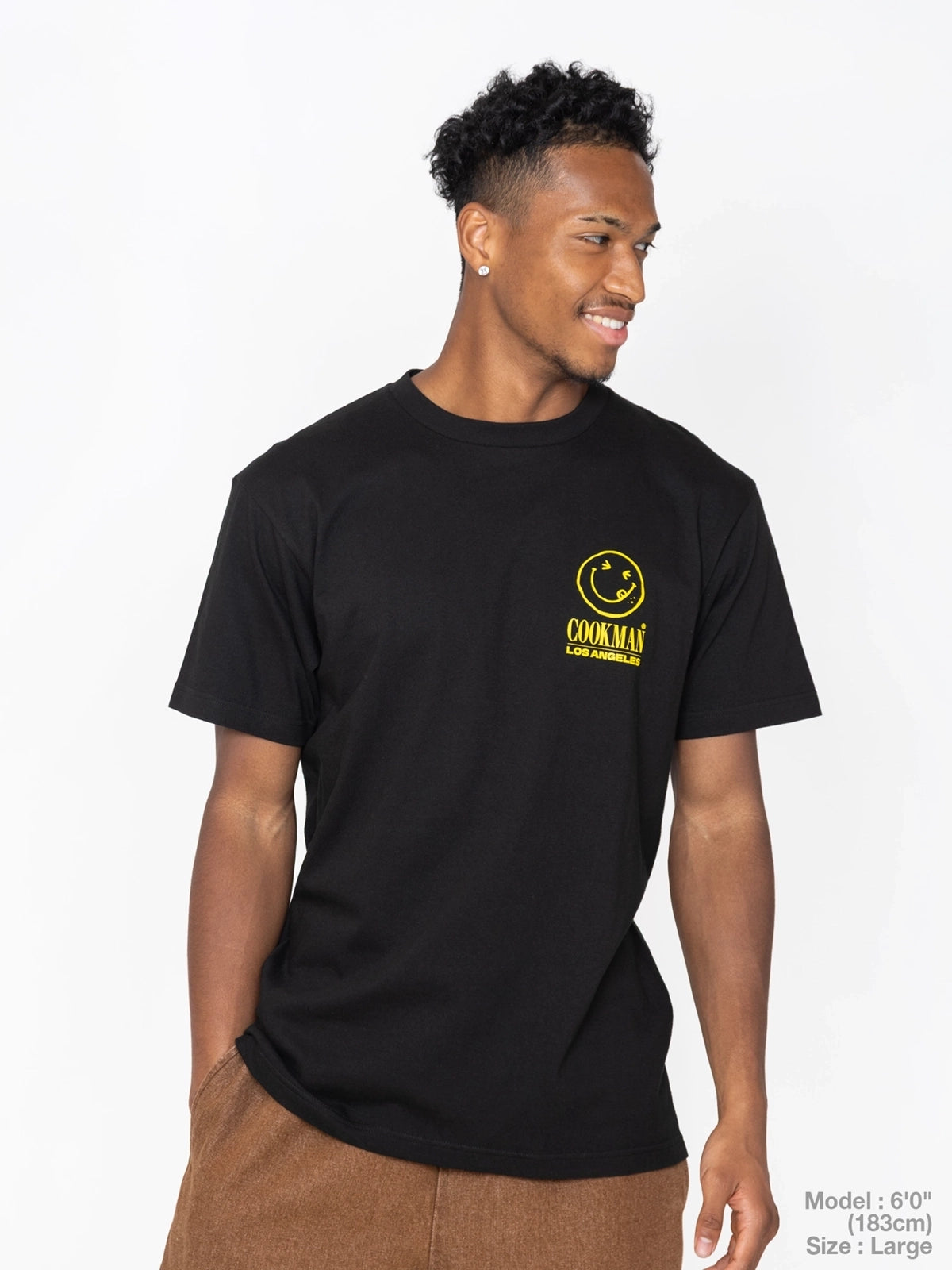 Cookman クックマン Tシャツ Baumkuchen - BLACK -