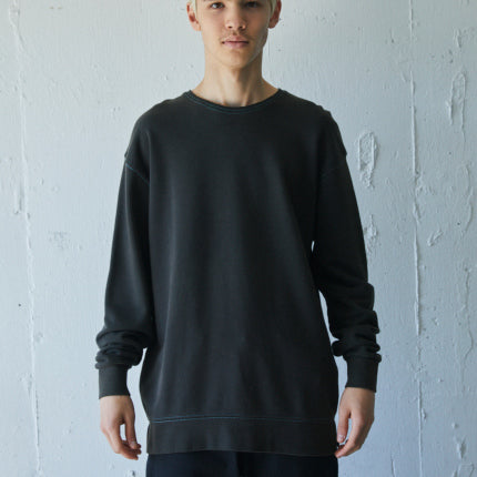 【SPECIAL PRICE】AS STANDARD アズスタンダード AS STANDARD x VARIEGATOR SWEAT - BLACK -