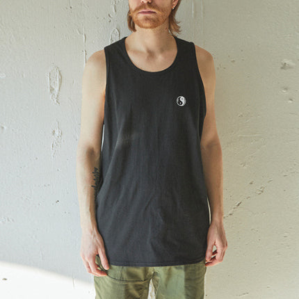 AS STANDARD アズスタンダード AS STANDARD x T&C Surf Designs TANK TOP - BLACK -