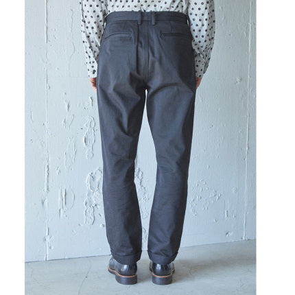 AS STANDARD アズスタンダード CHINO PANTS - BLACK -