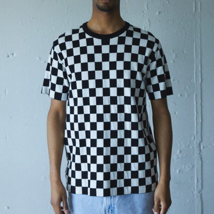 AS STANDARD Checker Knit Tee