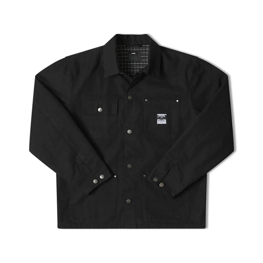 FORMER フォーマー PRESS CHORE JACKET // BLACK