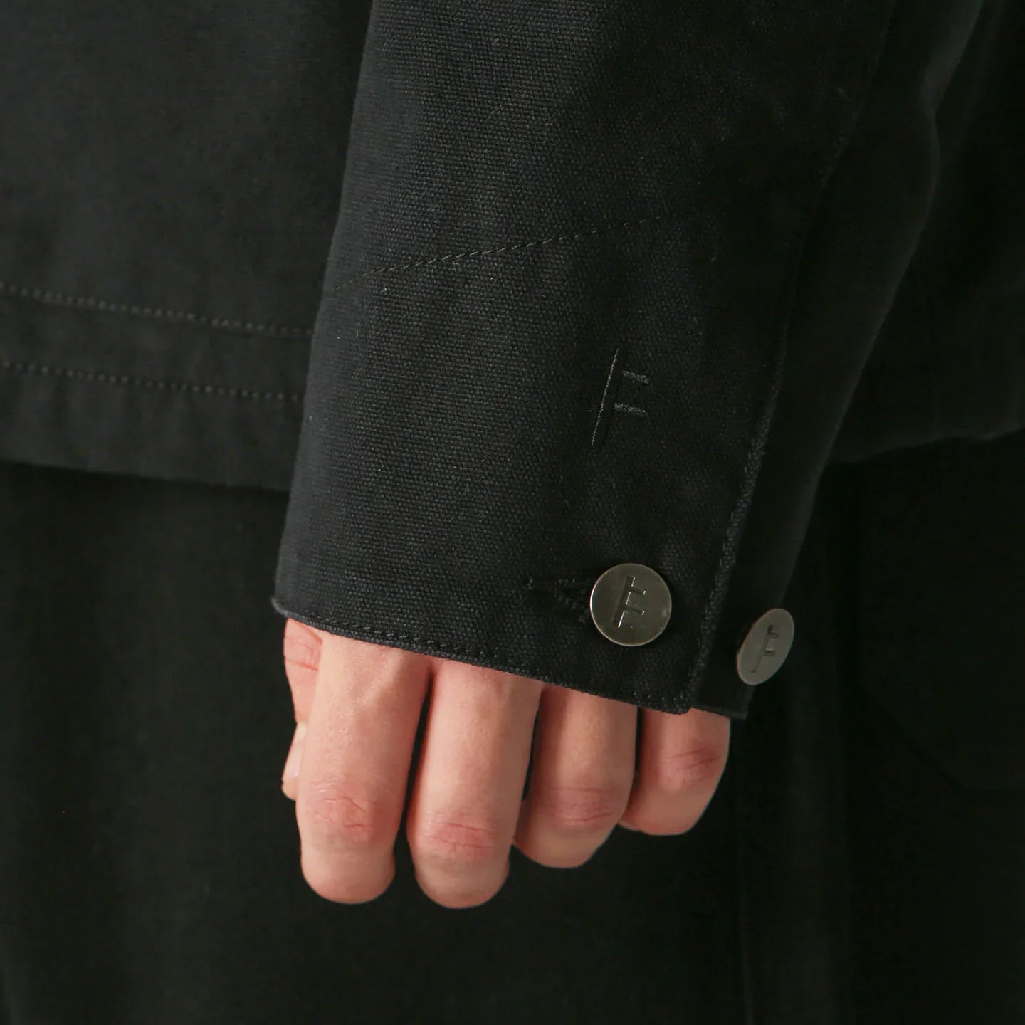 FORMER フォーマー PRESS CHORE JACKET // BLACK