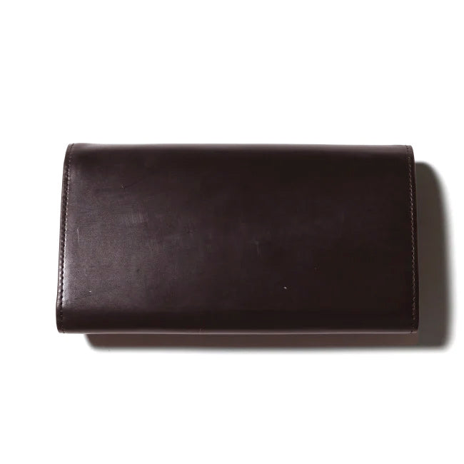 NATAL DESIGN ネイタルデザイン CABALLERO WALLET LONG３ - DARK BROWN x CAMEL -