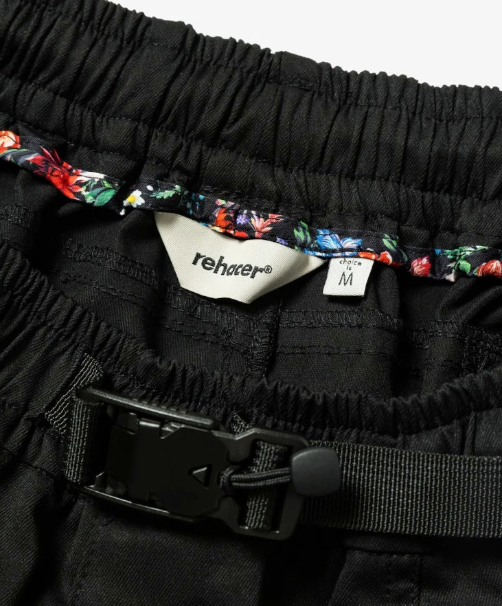 rehacer レアセル Pack Tapered Pants - BLACK -
