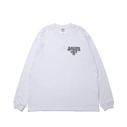 【RENEWAL SALE】ROTTWEILER ロットワイラー COLLEGE RW L/S TEE