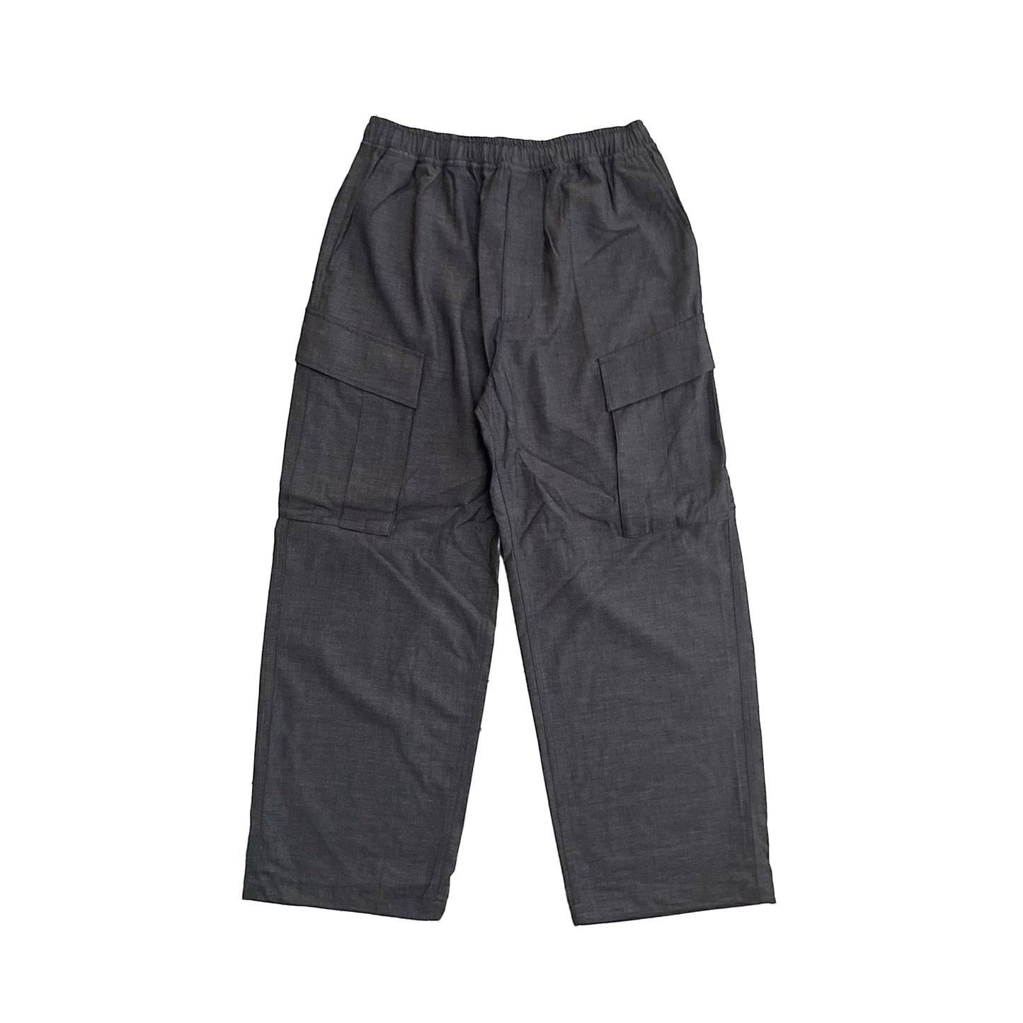 FORTUNA フォルトゥナオム WOOLY TECH Twill Cargo PANTS - GRAY -