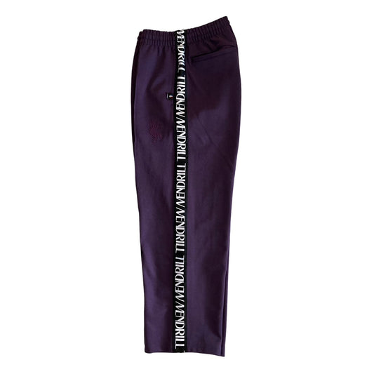 Mendrill メンドリル  MNDL TRACK PANTS - PURPLE -