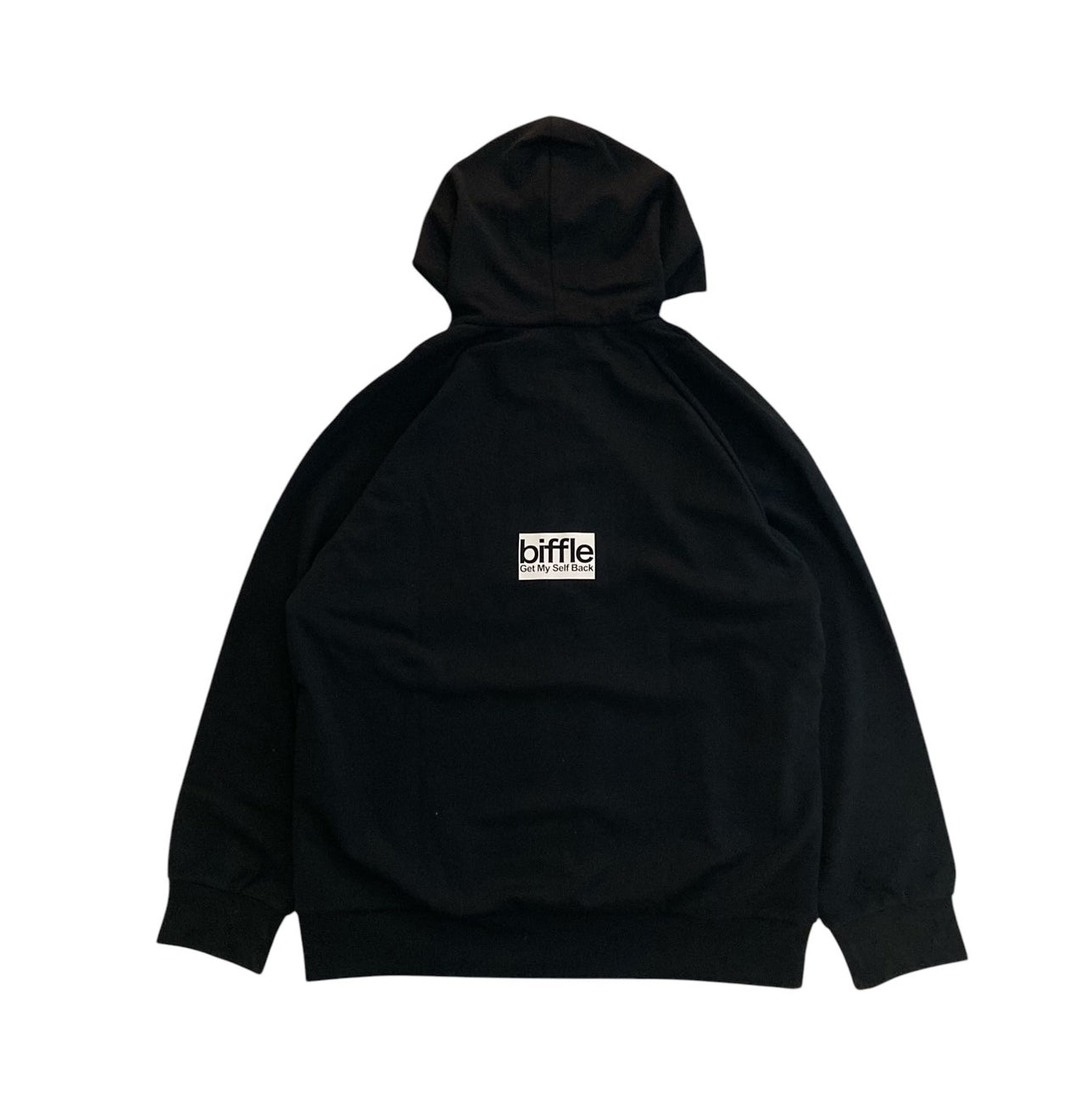 biffle ビィフル Track Jacket  - BLK x WHT -