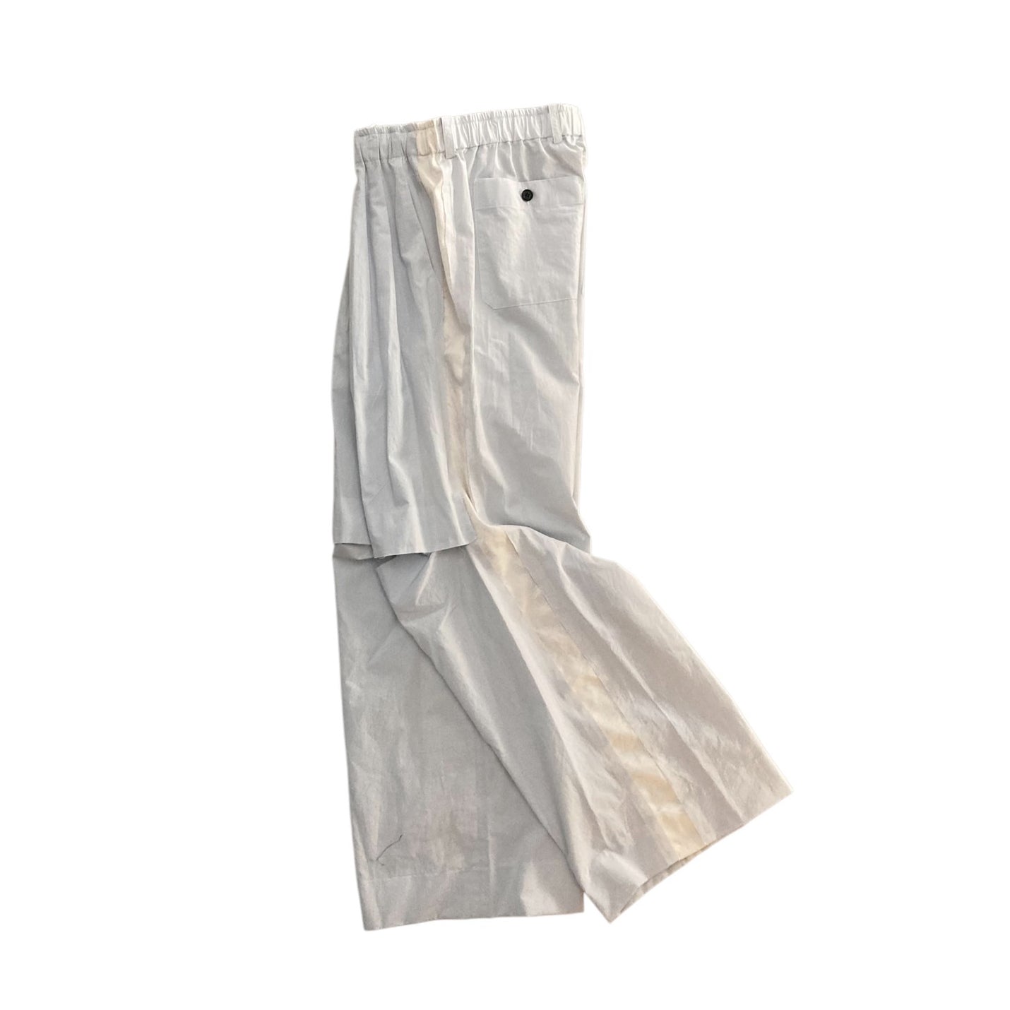 THE JEAN PIERRE ジャン・ピエール 3Tuck Easy Trouser - WHITE -