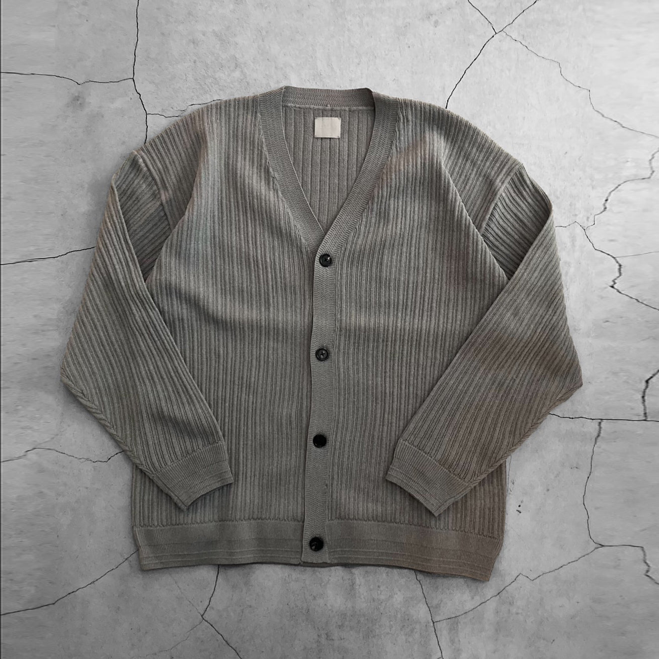 FORTUNA homme フォルトゥナオム ECOTEC OpenWorkKnit CD - GRAY -