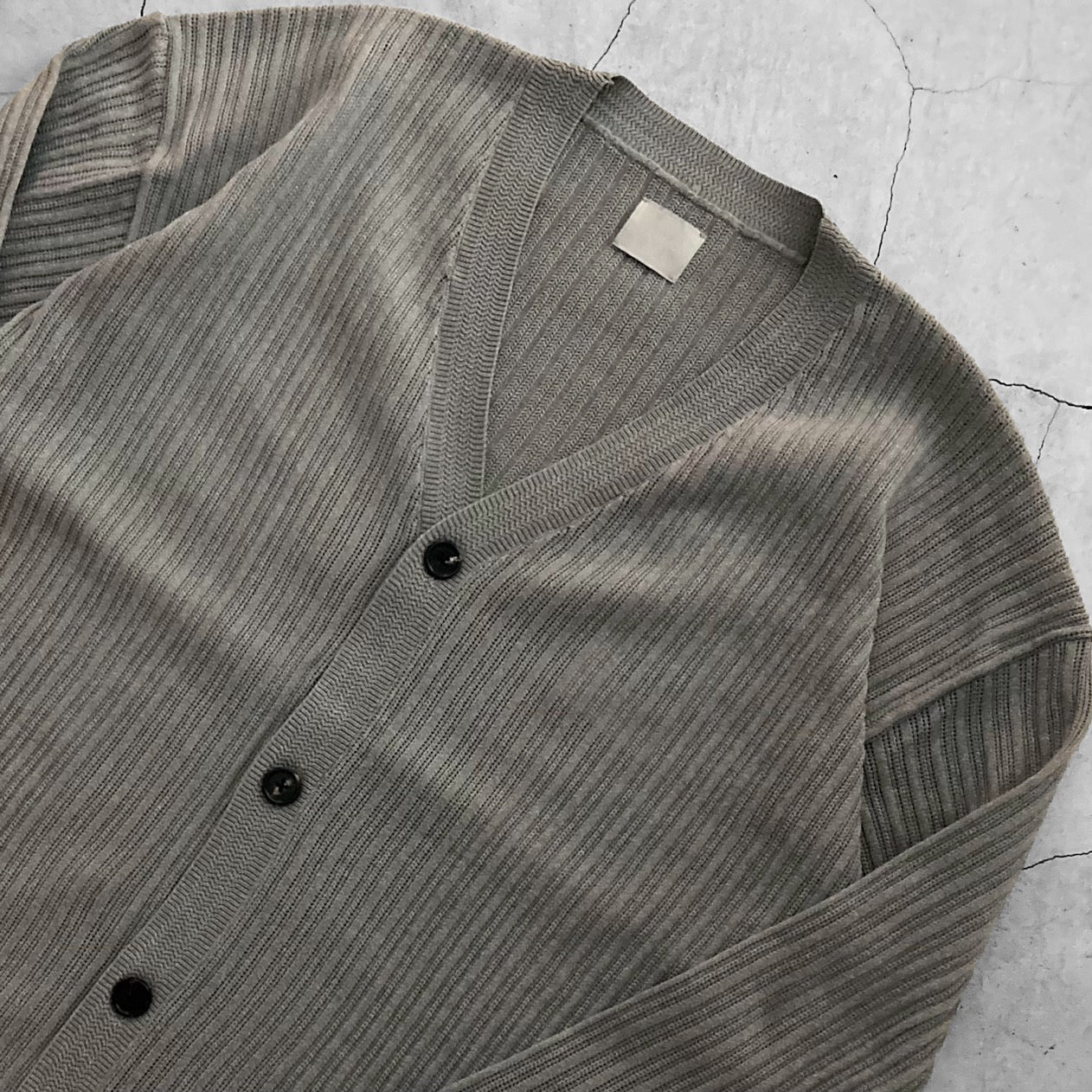 FORTUNA homme フォルトゥナオム ECOTEC OpenWorkKnit CD - GRAY -